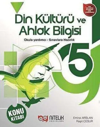 Nitelik Yayınları 5. Sınıf Din Kültürü ve Ahlak Bilgisi Konu Kitabı