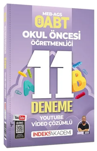 İndeks Akademi 2026 ÖABT MEB-AGS Okul Öncesi Öğretmenliği 11 Deneme Yo
