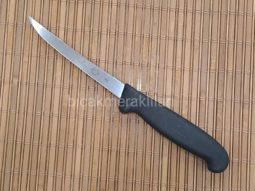 Victorinox 5.6203.12 12cm Siyah Ekstra Dar Ağız Sıyırma Bıçağı