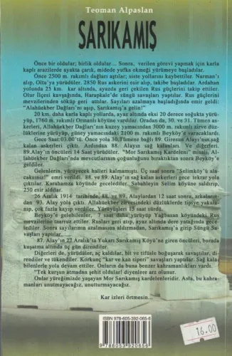 Sarıkamış Bir Destandır! Teoman Alpaslan Kum Saati %63 indirimli