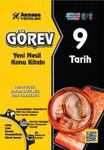 Armada Yayınları 9. Sınıf Görev Tarih Yeni Nesil Konu Kitabı