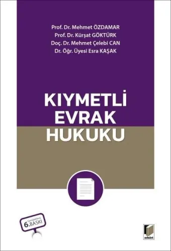 Kıymetli Evrak Hukuku