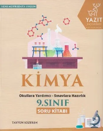 Yazıt Yayınları 9. Sınıf Kimya Soru Kitabı