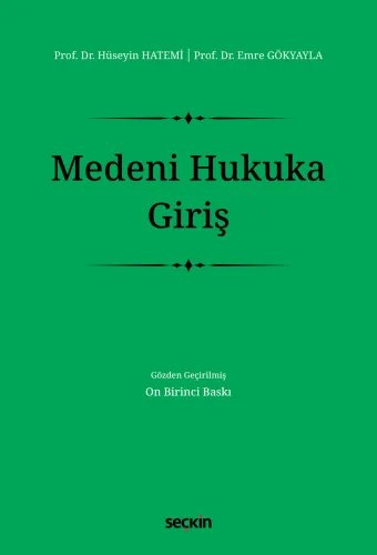 Medeni Hukuka Giriş