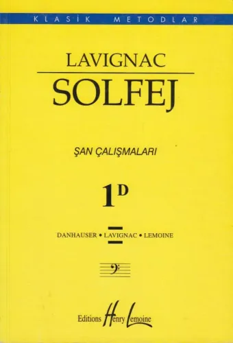 Lavignac Solfej Şan Çalışmaları 1D