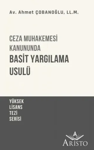 Ceza Muhakemesi Kanununda Basit Yargılama Usulü