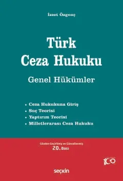 Türk Ceza Hukuku Genel Hükümler