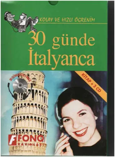 30 Günde İtalyanca; (Kitap+3 CD)
