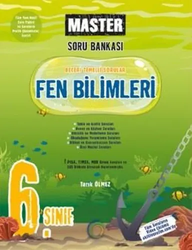 6. Sınıf Fen Bilimleri Master Soru Bankası Okyanus Yayınları