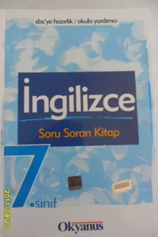 7. Sınıf İngilizce Soru Soran Kitap