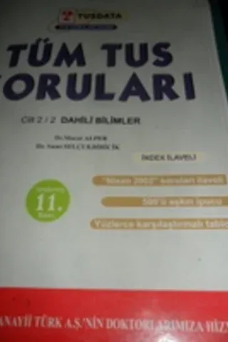 Tüm Tus Soruları Cilt 2/2 Dahili Bilimler