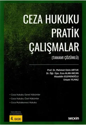Ceza Hukuku Pratik Çalışmalar
