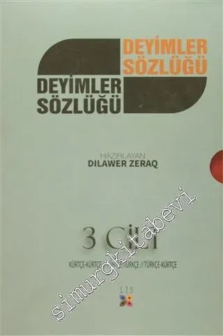 Seta Ferhenga Biwêjan = Deyimler Sözlüğü Seti 3 Cilt TAKIM -