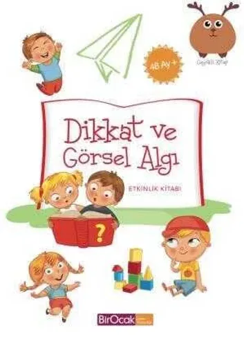 Dikkat ve Görsel Algı Etkinlik Kitabı (48 Ay)