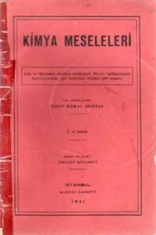 Kimya Meseleleri