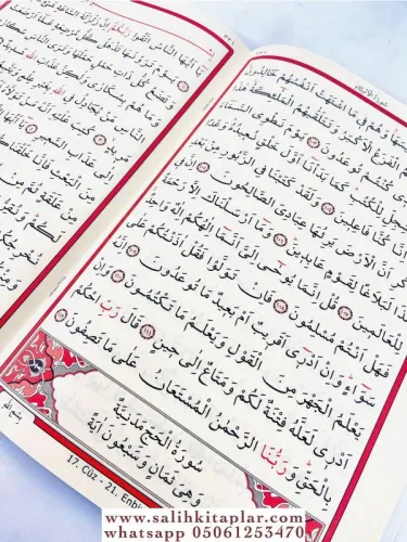 Kuranı Kerim Hatmi Şerif 30 Cüz Orta Boy Hafız Osman Hattı