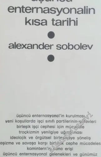 Üçüncü Enternasyonalin Kısa Tarihi -        1979