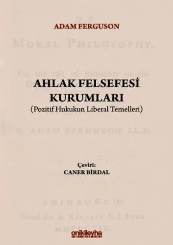 Ahlak Felsefesi Kurumları