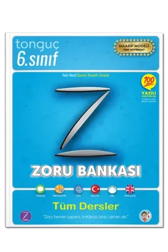 Tonguç Yayınları 6. Sınıf Zoru Bankası Tüm Dersler