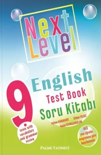 Palme Yayınları 9. Sınıf Next Level English Test Book Soru Kitabı