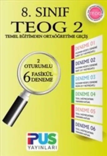 İpus 8. Sınıf TEOG 2- 2 Oturumlu 6 Fasikül Deneme