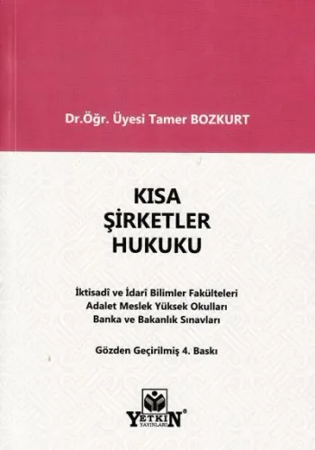 Kısa Şirketler Hukuku