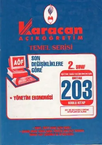 2. Sınıf Ortak 203 Kodlu Kitap