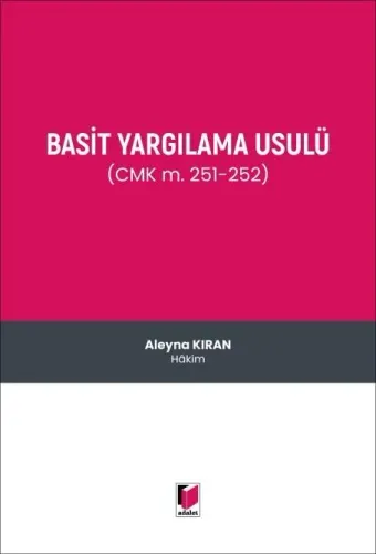 Basit Yargılama Usulü