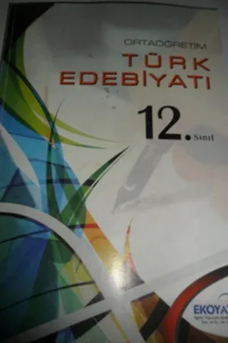 12. Sınıf Türk Edebiyatı