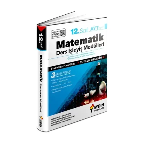 AYDIN 12. SINIF AYDIN MATEMATİK DERS İŞLEYİŞ MODÜLLERİ