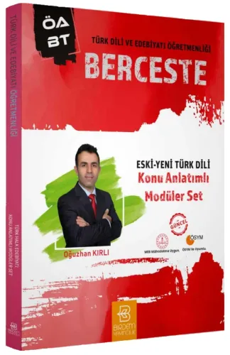 Berceste Akademi 2025 ÖABT MEB-AGS Türk Dili Edebiyatı Öğretmenliği Eski-Yeni Türk Dili Konu Anlatımı