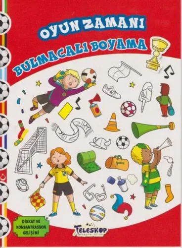 Oyun Zamanı; Bulmacalı Boyama