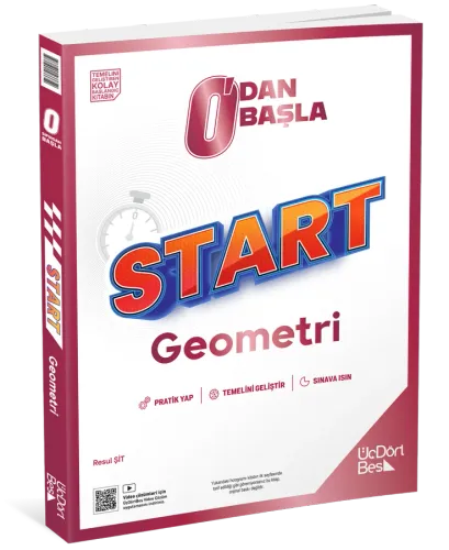 Üçdörtbeş 0`dan Başla Start Geometri Soru Bankası