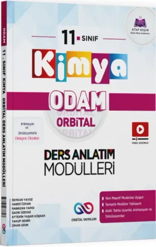 Orbital Yayınları 11. Sınıf Kimya Odam Orbital Ders Anlatım Modülleri