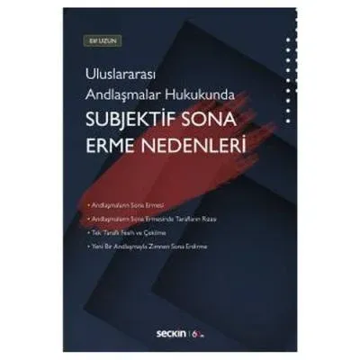 Subjektif Sona Erme Nedenleri