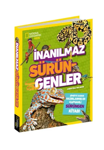 National Geographic Kids İnanılmaz Sürüngenler Ciltli