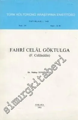 Fahri Celal Göktulga ( F. Celaleddin ) -        1993