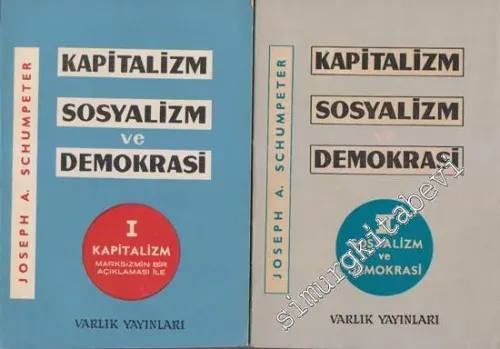 Kapitalizm Sosyalizm ve Demokrasi 2 Cilt TAKIM -        1966