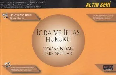 İcra ve İflas Hukuku