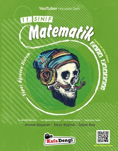 Kafadengi 11.Sınıf Süper Öğreten Matematik Soru Bankası (Tümü Video Çözümlü)