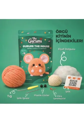 THE GURUMİ FARE ÖRGÜ ÖĞRENME KİTİ