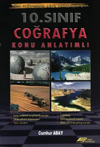 Esen Yayınları 10. Sınıf Coğrafya Konu Anlatımlı Esen