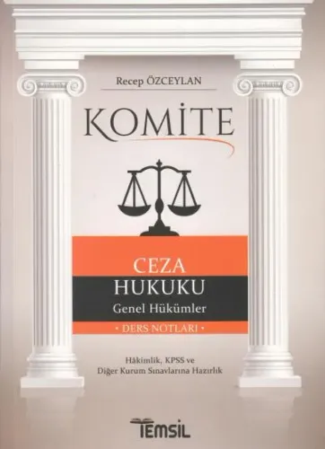 Ceza Hukuku Genel Hükümler Ders Notları