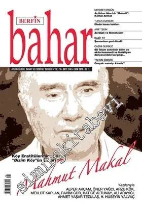 Berfin Bahar Kültür, Sanat ve Edebiyat Dergisi - Mahmut Makal - Sayı: 248      Ekim