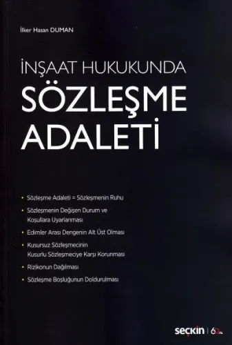 İnşaat Hukukunda Sözleşme Adaleti
