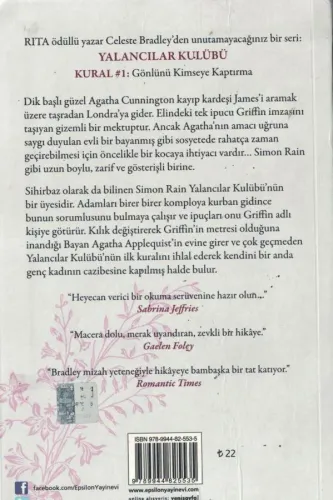 Gönlünü Kimseye Kaptırma Celeste Bradley Epsilon Yayıncılık %69 indiri