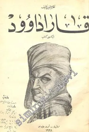 OSMANLICA: Kara Davud 2. Kitap  -        1928
