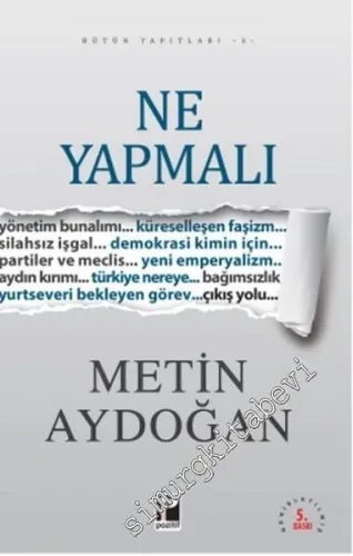Ne Yapmalı - 2016