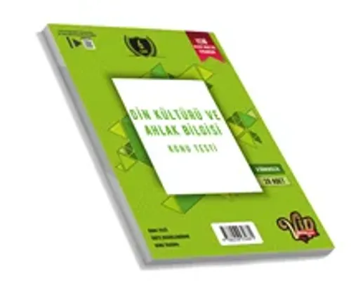 VİP 6.SINIF DİN K.AH.B.KUTU TEST (8 Öğrencilik)-YE