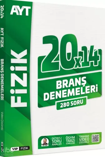 VİP Fizik AYT Fizik  20x14 Deneme 2026